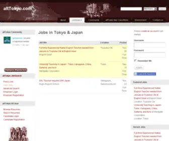 Jobseekjapan.com(Job Seek Japan) Screenshot