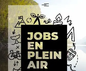 Jobsenpleinair.ca(Jobs en plein air) Screenshot