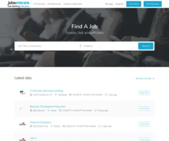 Jobsentrant.com(Free Job Search) Screenshot