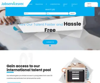 Jobservicesrec.com(Jobservicesrec) Screenshot