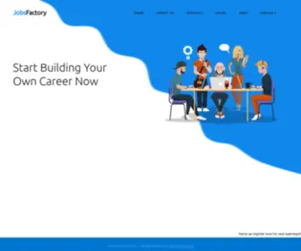 Jobsfactory.biz(Jobsfactory) Screenshot