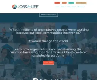 Jobsforlife.org(Jobs for Life) Screenshot