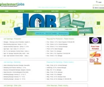 Jobsforplastics.com(Jobs for Plastics Industry l Search Jobs l Plastic Industry) Screenshot