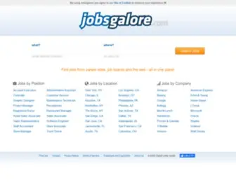Jobsgalore.com(Jobs) Screenshot