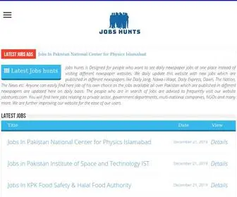 Jobshunts.com(Jobs Hunts) Screenshot