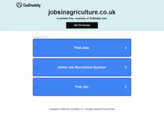 Jobsinagriculture.co.uk(Agriculture Jobs) Screenshot