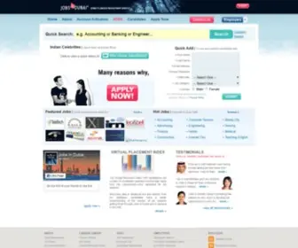 Jobsindubai.com(Jobs in Dubai) Screenshot