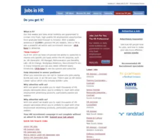 Jobsinhr.com.au(Jobs in HR) Screenshot