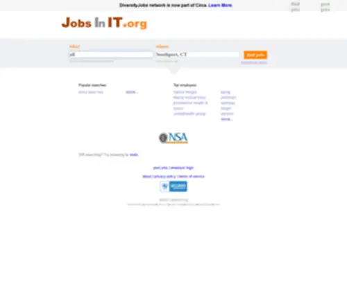 Jobsinit.org(EU Notice) Screenshot