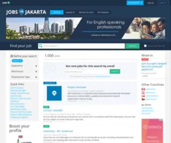 Jobsinjakarta.com(Jobs in Jakarta) Screenshot