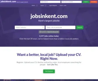 Jobsinkent.com(Jobs In Kent) Screenshot