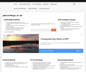 Jobsinkenya.co.ke(Jobs in Kenya .co .ke) Screenshot