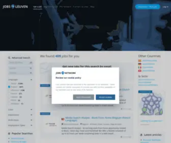 Jobsinleuven.com(Jobsinleuven) Screenshot