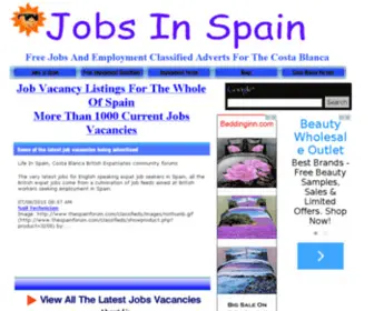 Jobsinspain.org(Jobs) Screenshot