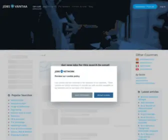 Jobsinvantaa.com(Jobs in Vantaa & Finland) Screenshot