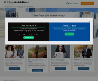 Jobsinvirginiabeach.com(Search Jobs) Screenshot