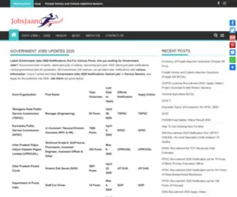 Jobsjaano.com(Education) Screenshot