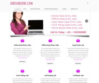 Jobsjobjobs.com(Data Entry Jobs) Screenshot