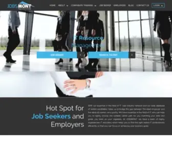 Jobsmont.com(Quality Assurance Jobs in Markham) Screenshot