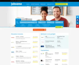 Jobsome.nl(Vind en vergelijk de beste werkgevers) Screenshot