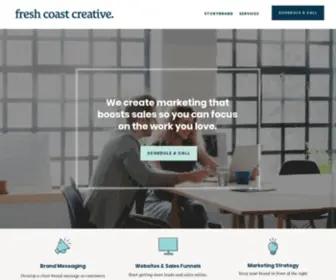 Jobsonstudios.com(Fresh coast creative) Screenshot