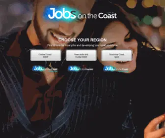 Jobsonthecoast.com.au(Local jobs) Screenshot