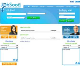 Jobsooq.com(Job opportunities in gulf) Screenshot