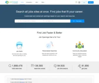 Jobsopenhiring.com(Search, Compare, Find Jobs) Screenshot