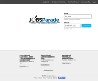 Jobsparade.com(Jobs) Screenshot