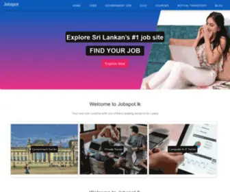 Jobspot.lk(Jobspot) Screenshot