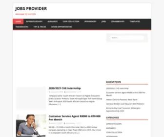 Jobsprovider.co.za(JOBS PROVIDER) Screenshot