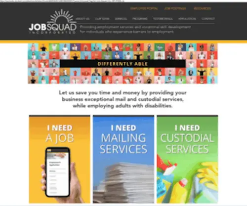 Jobsquadinc.org(Job Squad Inc) Screenshot
