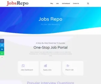 Jobsrepo.com(Jobsrepo) Screenshot