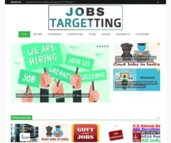 Jobstargetting.com(100% satisfaction guaranteed. Hassle) Screenshot
