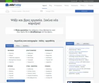 Jobstoday.gr(καριέρα) Screenshot