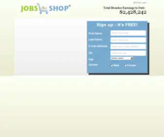 Jobstoshop.com(Jobs2Shop) Screenshot