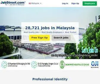 Jobstreet.com.my(Jobs in Malaysia) Screenshot