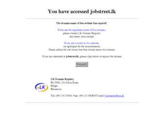 Jobstreet.lk(Job Street) Screenshot