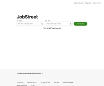 Jobstreet.vn(Tìm việc tại trang tìm kiếm việc làm số 1 Việt Nam) Screenshot