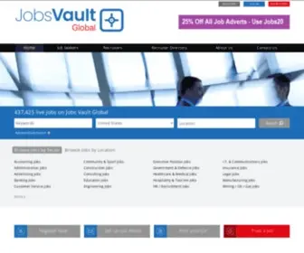 JobsvaultGlobal.com(Jobs Vault Global) Screenshot