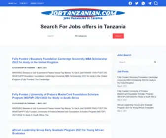 Jobtanzanian.com(Jobs In Tanzania) Screenshot