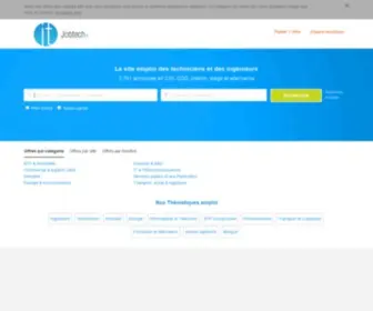 Jobtech.fr(Meta.description}) Screenshot