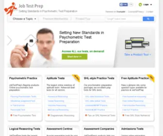 Jobtestprep.net(Jobtestprep) Screenshot