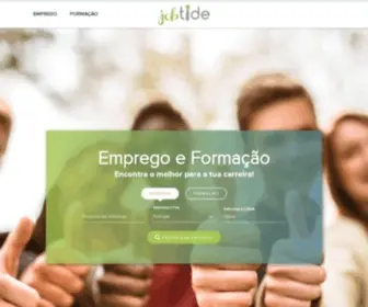Jobtide.pt(O teu próximo emprego está aqui) Screenshot