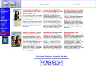 Jobtime.com(Production Scheduling Software) Screenshot