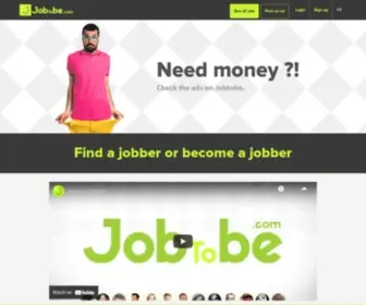 Jobtobe.com(JobToBe) Screenshot