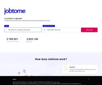 Jobtome.com(Baan zoeken) Screenshot