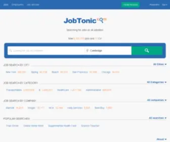 Jobtonic.com(Job search) Screenshot