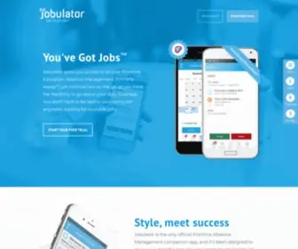 Jobulator.com(You've Got Jobs TM. Jobulator) Screenshot