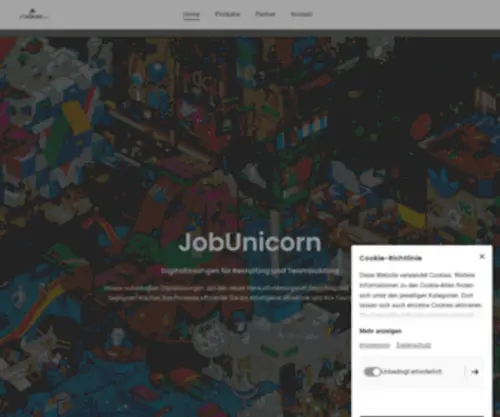 Jobunicorn.com(Dit domein kan te koop zijn) Screenshot